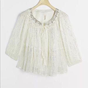 NWT Anthropologie | Madi Shimmer Swing Blouse